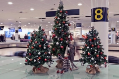 Christmas exhibition at The Copenhagen Airport in collaboration with Mikkel Sonne. Photo:Stuart Mcintyre